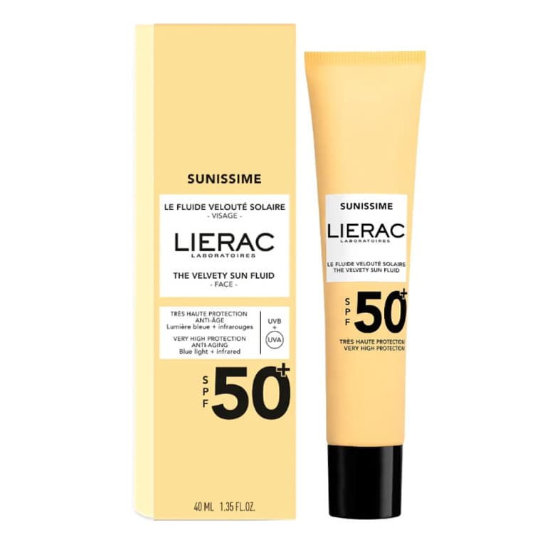LIERAC SUN SPF50 FLUIDE VISAGE 40ML