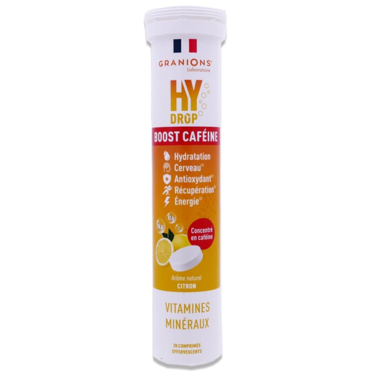 GRANIONS HYDROP BOOST CPR EFF CAF CITRON T/20