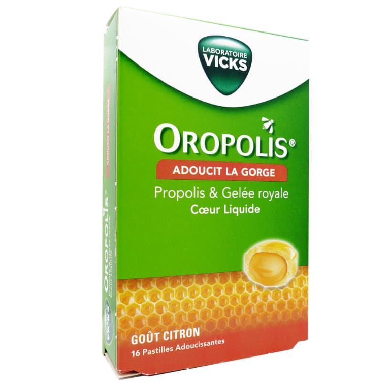 VICKS OROPOLIS PAST SUC COEUR LIQ GELEE B/16