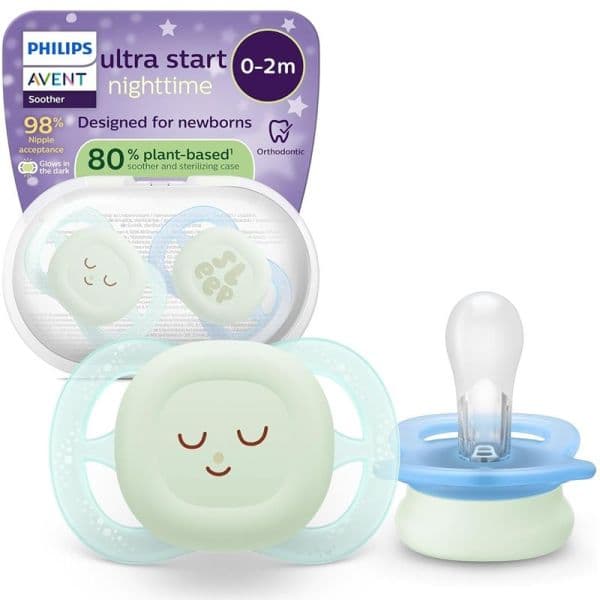 Inconnu AVENT SUCETTE ULTRA START NIGHT 0-2M X2