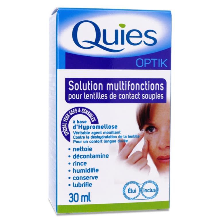 QUIES OPTIK S LENT SPLE MULTIFONCT FL/30ML