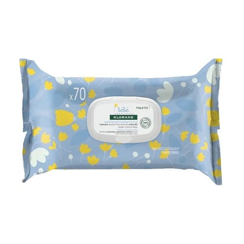 KLORANE BB LING NETTOY DOUCE BIO B/70*NSP