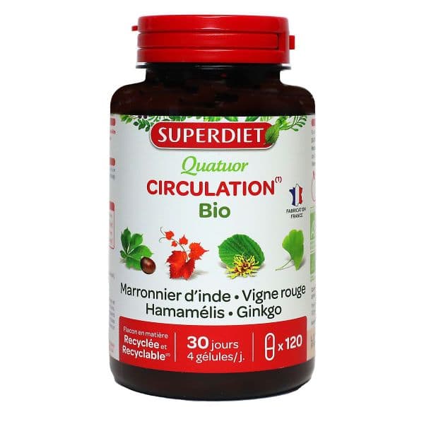 Super Diet SUPERDIET QUATUOR BIO GEL CIRCUL B/120