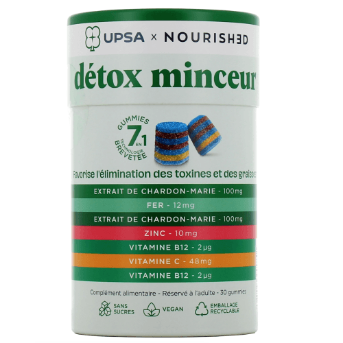 Upsa UPSA X NOURISH GUMMIE DETOX MIN GOM 7EN1 B/30