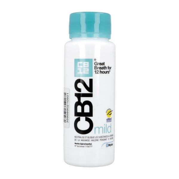 CB 12 MILD MENTHE DOUCE BAIN BCH FL/250ML