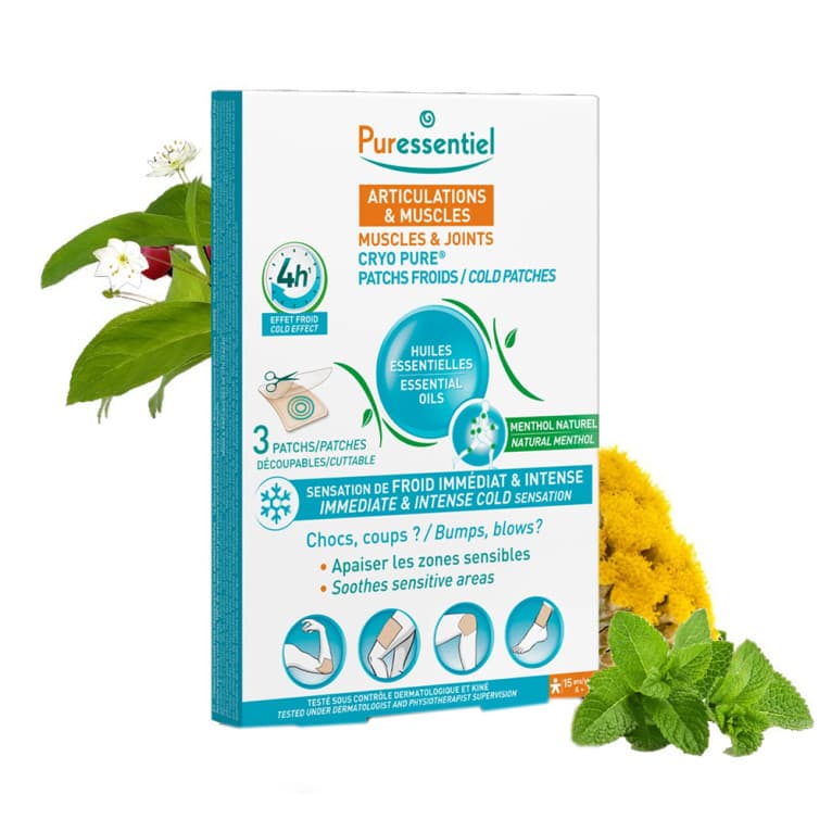 PURESSENTIEL ARTICUL MUSCLES PATCH CRYO PUR 3
