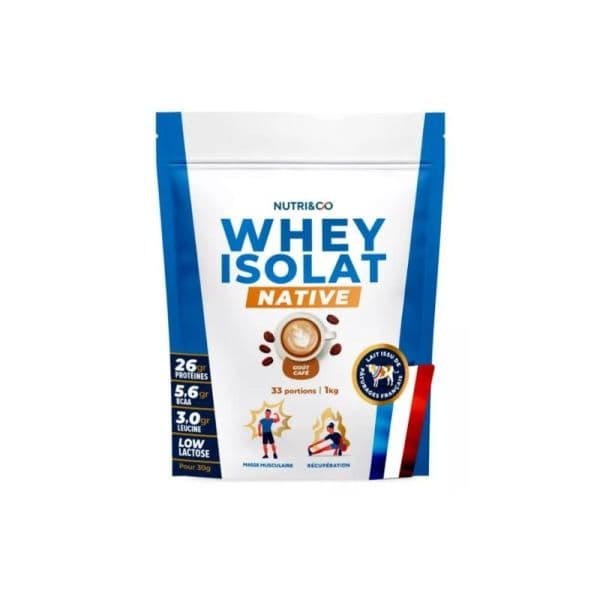 NUTRI AND CO WHEY NATIVA CAFE 1KG