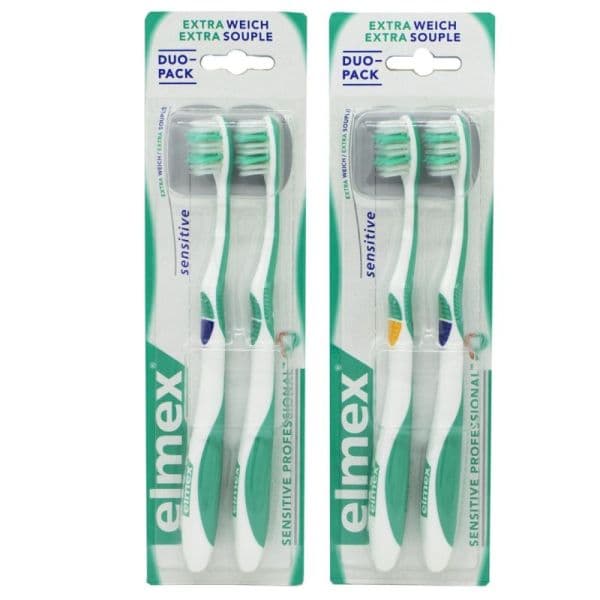 Colgate Palmolive ELMEX SENSITIVE BR DENTS EXTRA SOUPLE PACK/2