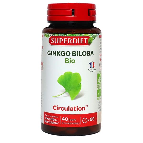 Super Diet SUPERDIET GINKGO BILOBA BIO 420MG CPR B/80