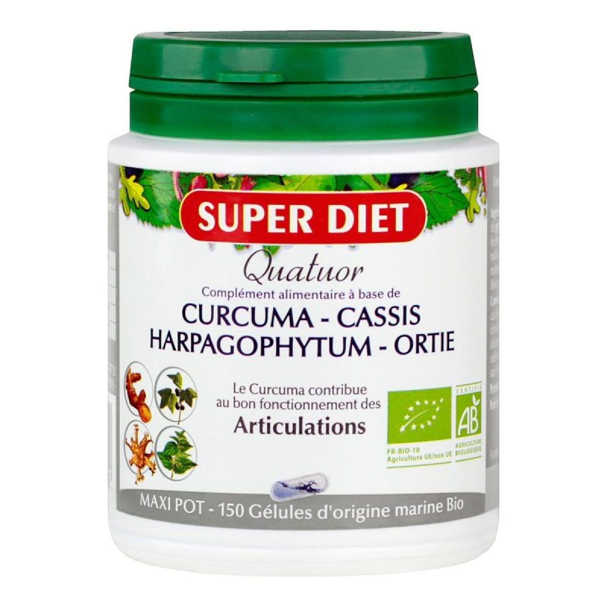 Super Diet SUPERDIET QUATUOR BIO GEL ARTICUL B/150