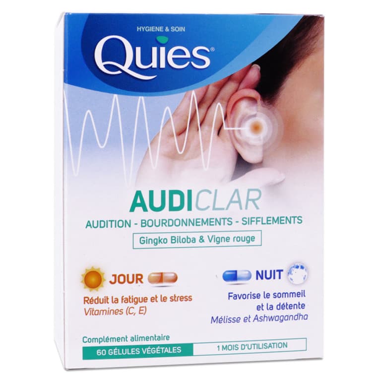 QUIES AUDICLAR GEL FL/60