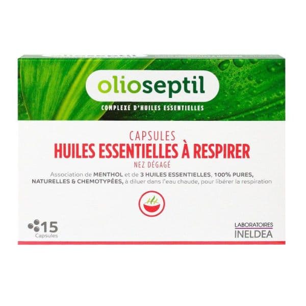 OLIOSEPTIL CAPS HLE ESS A RESPIRER B/15