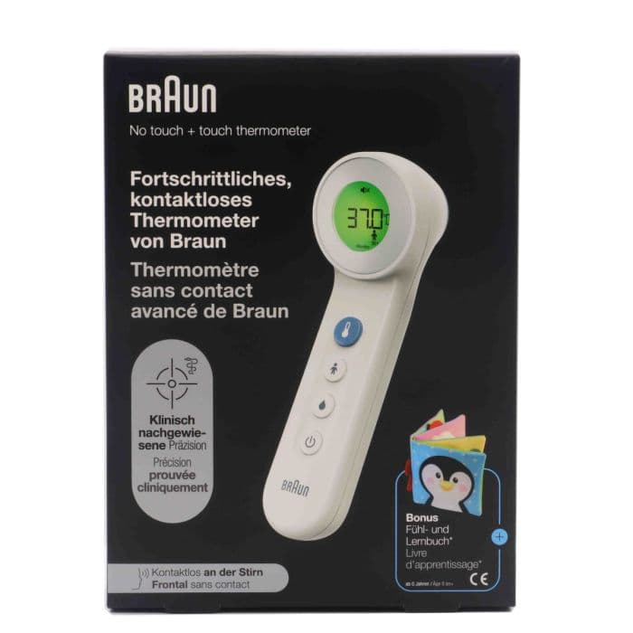 Inconnu BRAUN THERMOMETRE SS CONTACT + LIVRE EVEIL