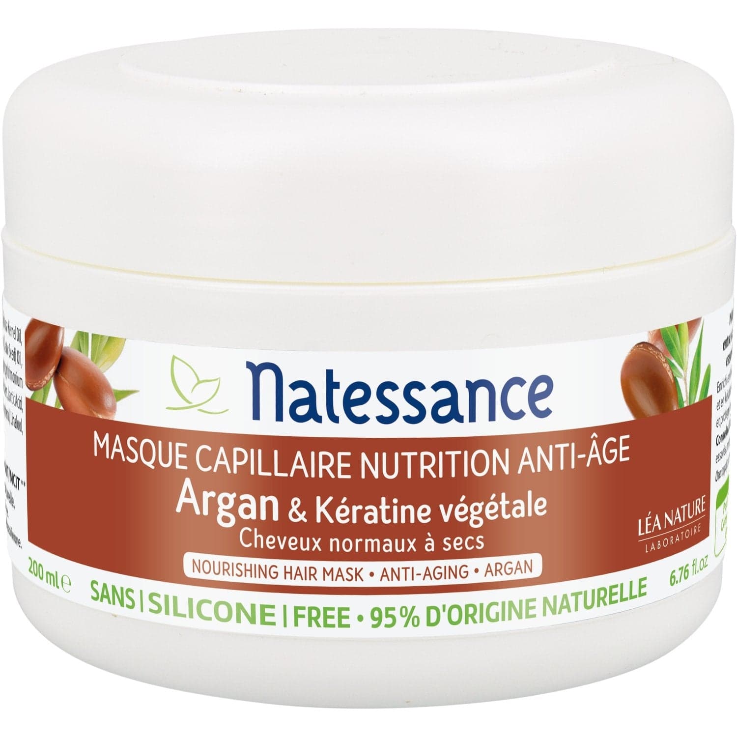 NATESSANCE ARGAN MASQUE CAP NUTRIT AGE 200ML