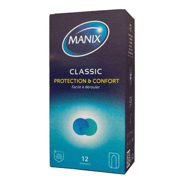 MANIX CLASSIC PRESERV LUBRIF B/12