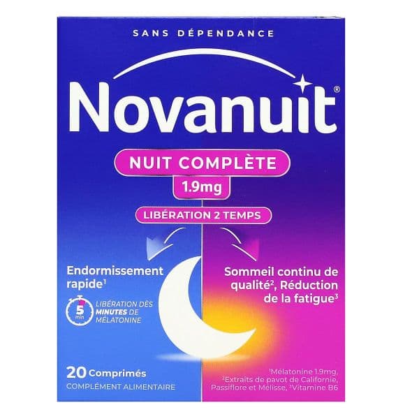 NOVANUIT LIBERATION 2 TPS 1,9MG CPR B/20