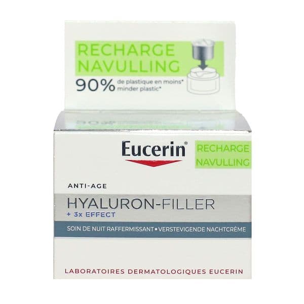 EUCERIN HYALURON-FILL +3X EMUL NUIT R/50ML