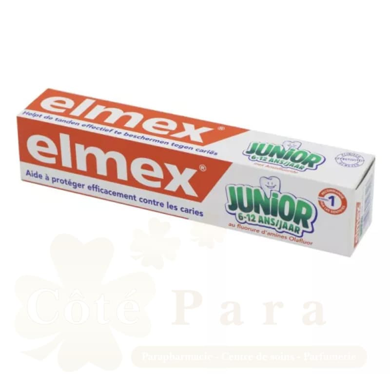ELMEX JUNIOR PATE DTF 7-12ANS MENTHE T/75ML