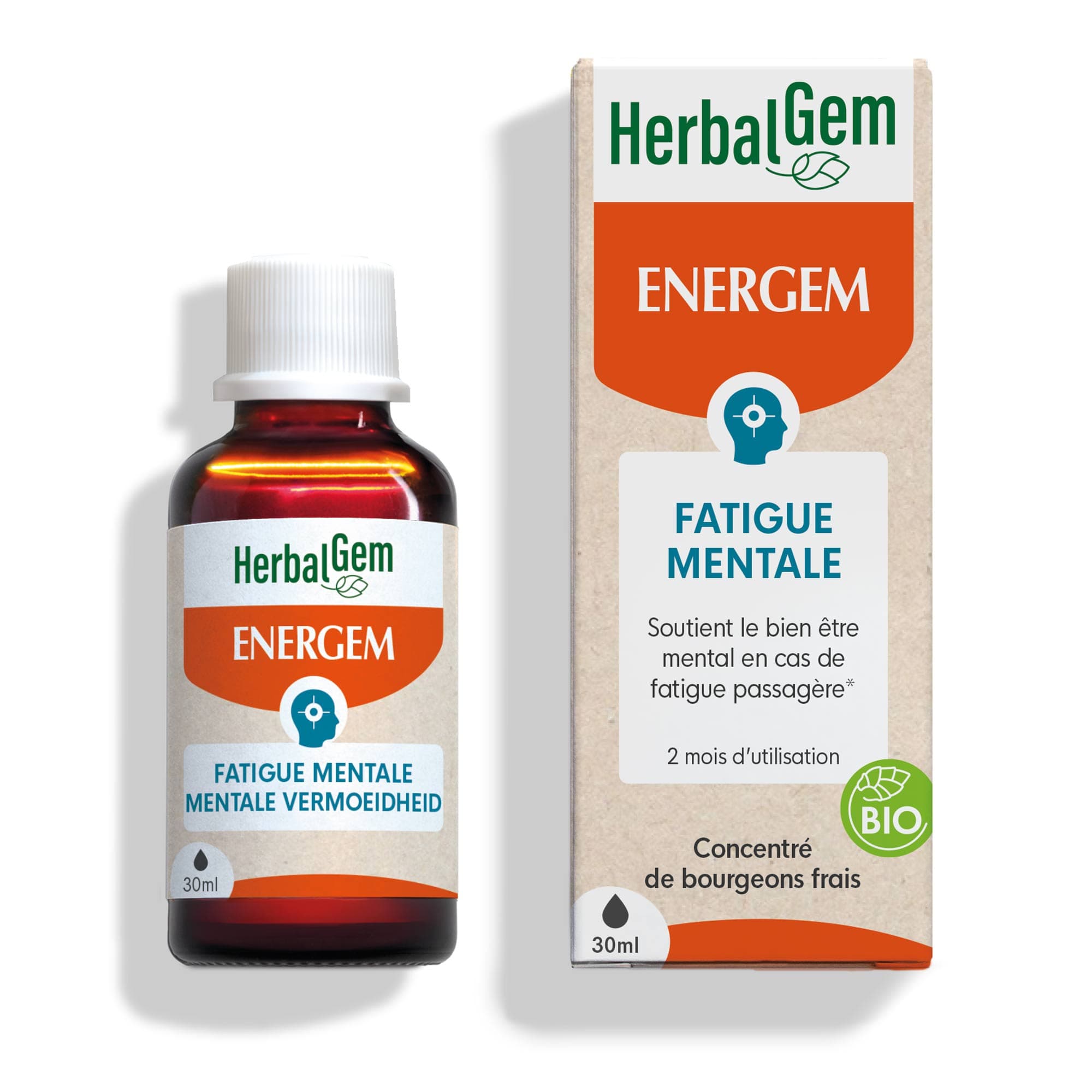 ENERGEM SURCHARGE MENTALE S BUV BIO 30ML