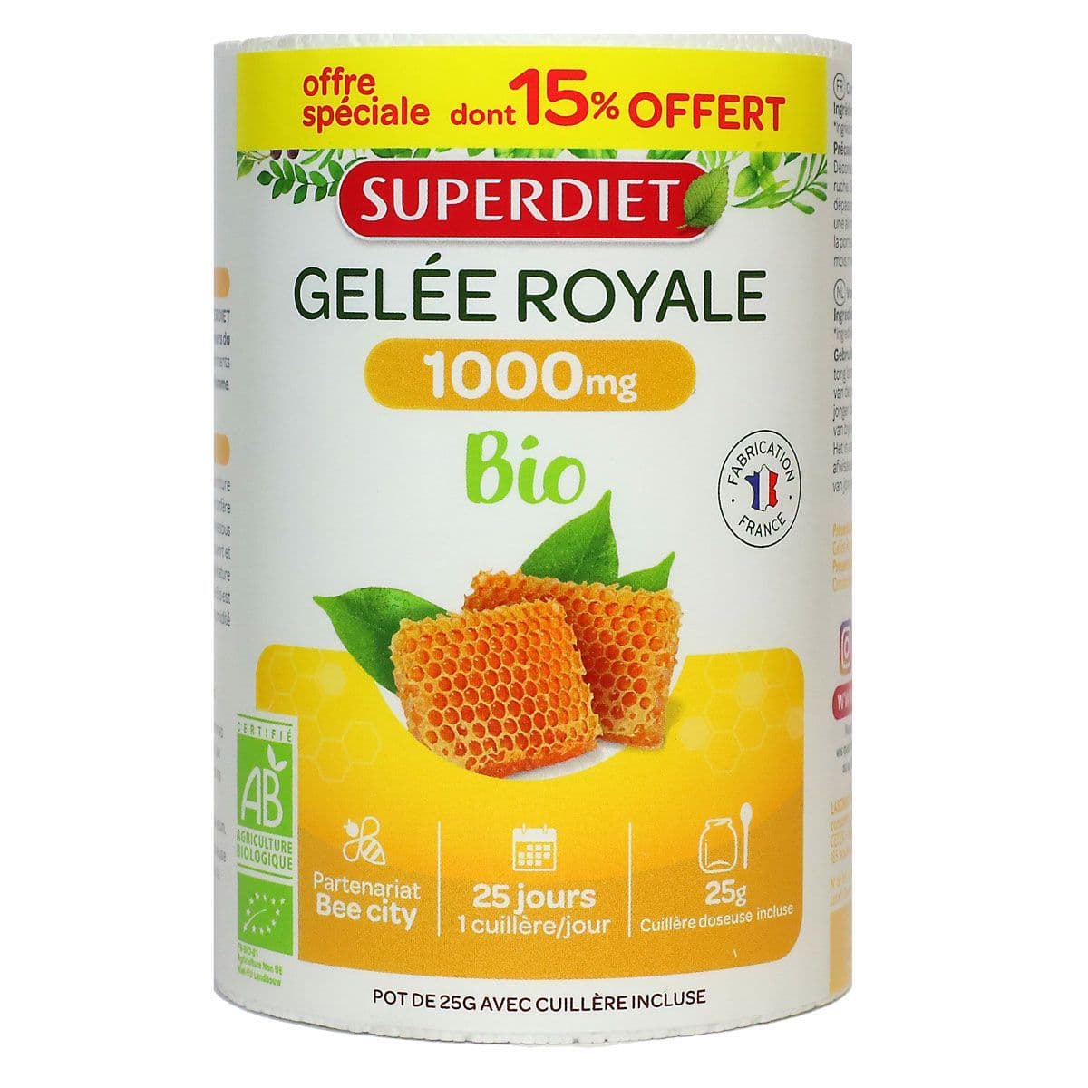 SUPERDIET GELEE ROYALE POT 25G
