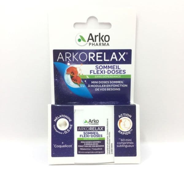 Arkopharma ARKORELAX SOMMEIL FLEXI-DOSES CPR SUBL B/60