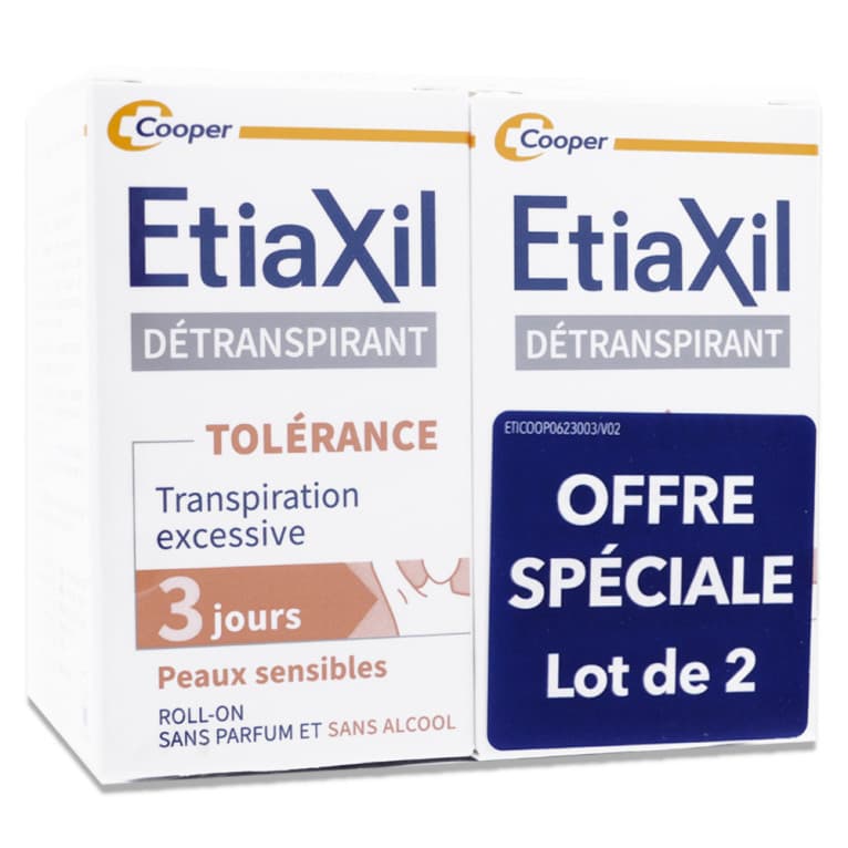 ETIAXIL AISSELLES DETR CONFORT+ 2ROLL-ON/15ML