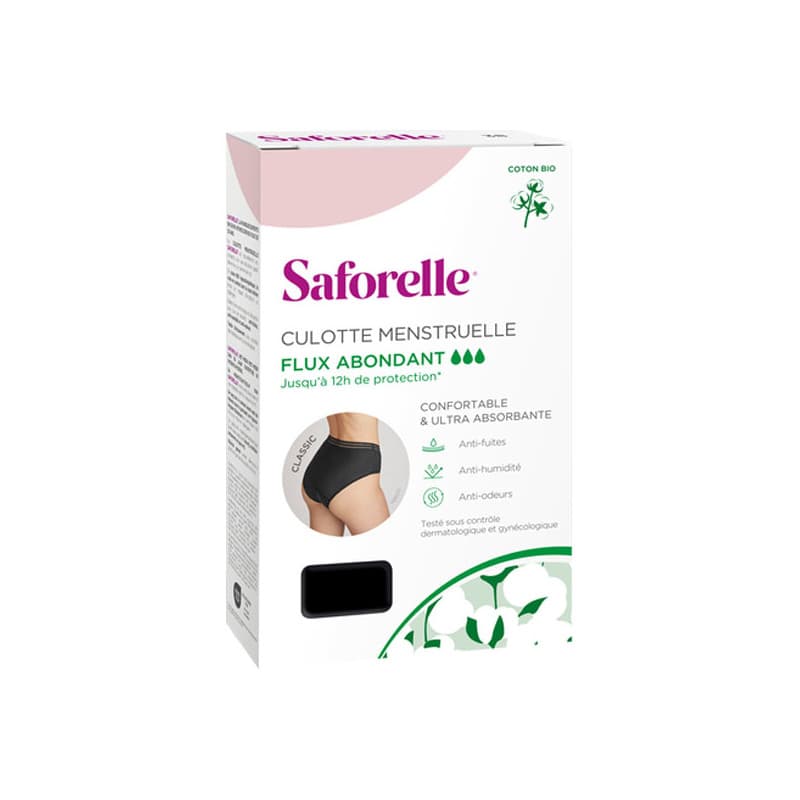 SAFORELLE CULOTTE MENSTR FLUX ABOND T42