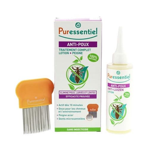 Puressentiel PURESSENTIEL ANTI-POUX LOT TRAIT 100ML+PEIGNE