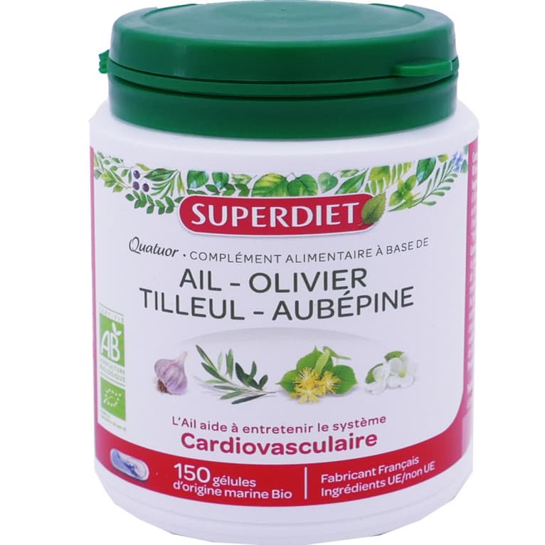Super Diet SUPERDIET QUATUOR BIO GEL CARDIOVASCUL B/150