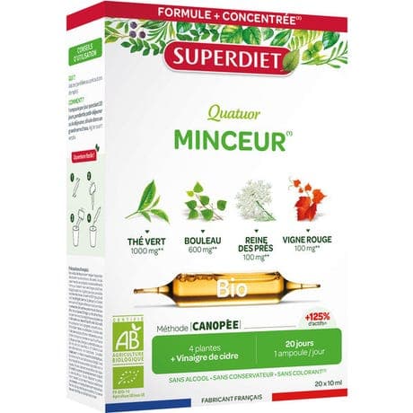 SUPERDIET QUATUOR BIO S BUV MINC 20A/15ML