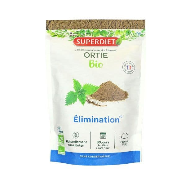 Super Diet SUPERDIET ORTIE BIO PDR P/200G