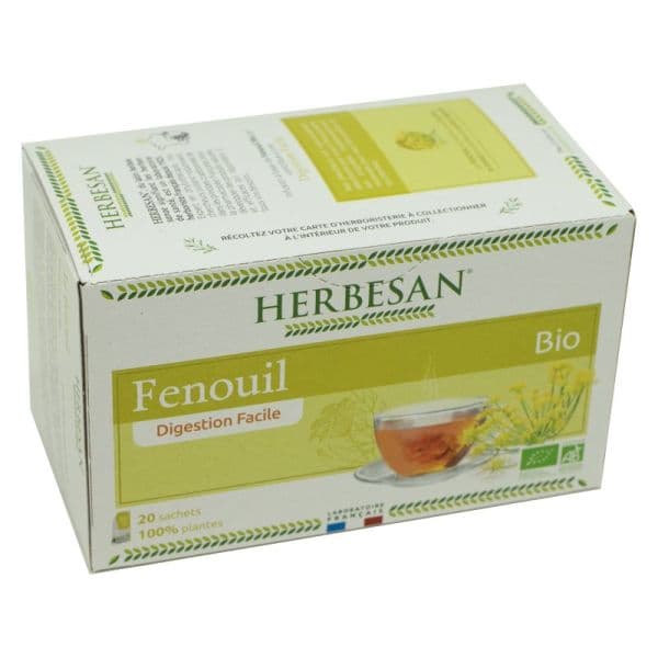HERBESAN INF BIO MONOPLTE FENOUIL TIS 20SACH