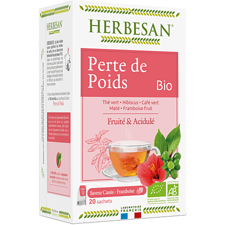 Super Diet HERBESAN INF MATE BIO TIS PERTE DE POIDS 20SACH