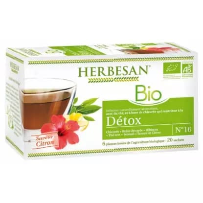 HERBESAN INFUS BIO TIS DETOX 20SACH