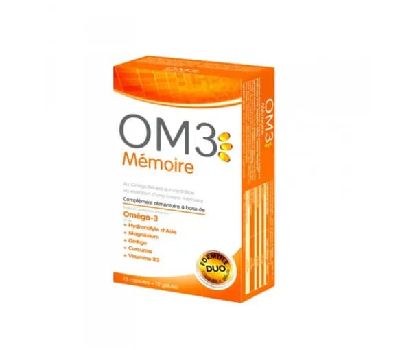 OM3 MEMOIRE CAPS + GEL B/30