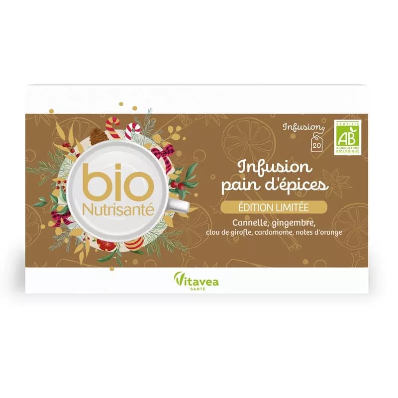 NUTRISANTE INFUS BIO TIS PAIN EPICES 20SACH