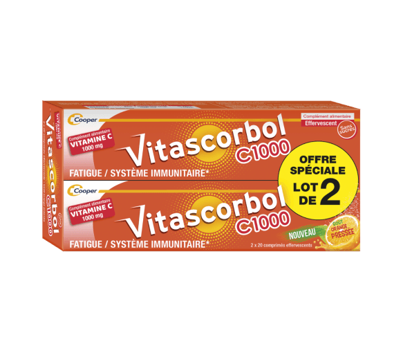 VITASCORBOL C 1000 CPR EFF 2T/20 ND