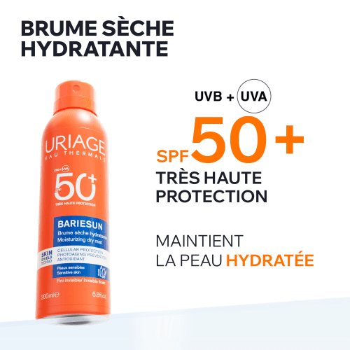 Uriage URIAGE BARIESUN SPF50+ BRUME SECHE BRUM/200ML