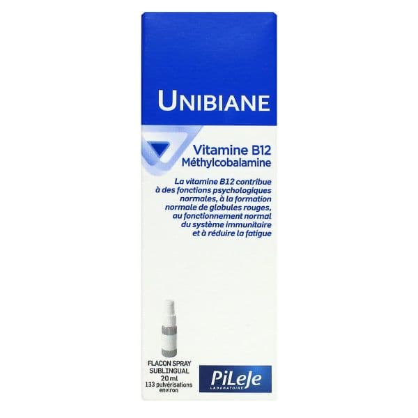 UNIBIANE VIT B12 S P SUBL SPR/20ML