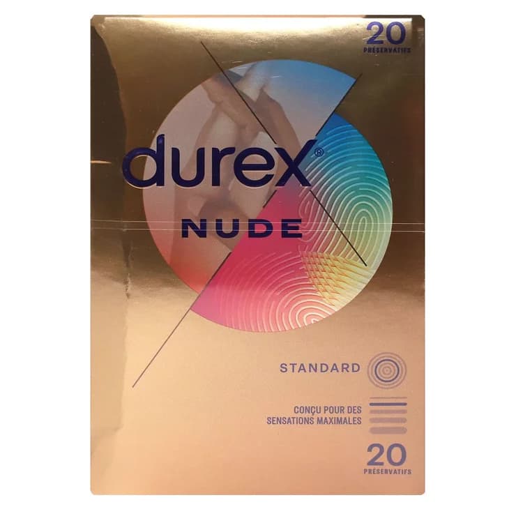 Reckitt Benckiser DUREX NUDE ORIGIN PRESERV LUBRIF B/20