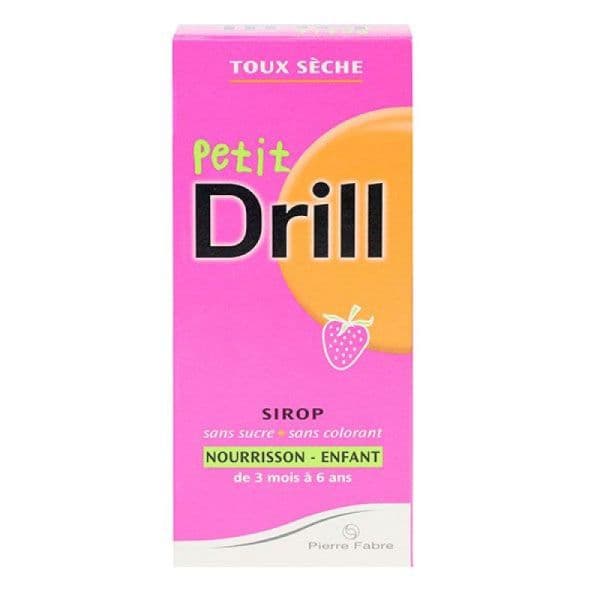 PETIT DRILL SP NOURRISSON FRAISE FL/125ML+PIP