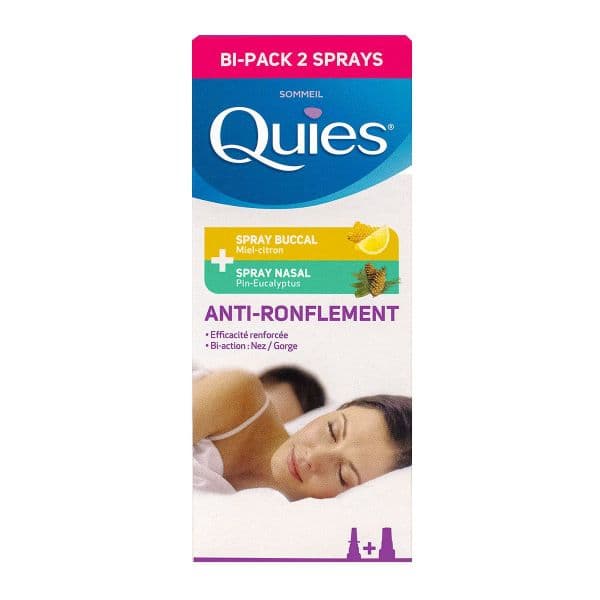 QUIES S BUC/NAS ANTI-RONF BI PACK 70ML+15ML