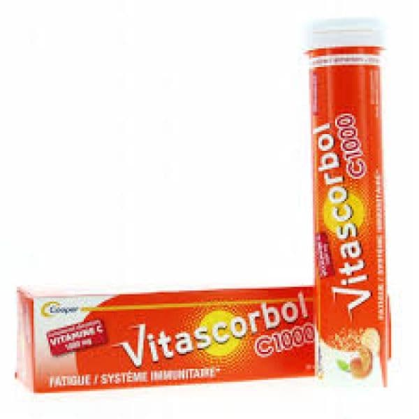 VITASCORBOL C 1000 CPR EFF T/20