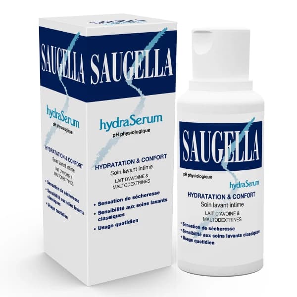 SAUGELLA HYDRASERUM GEL LAV INT SECH FL/200ML