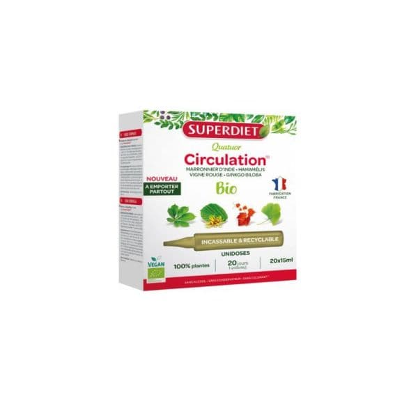 SUPERDIET QUATUOR BIO S BUV CIRCUL 20UNID