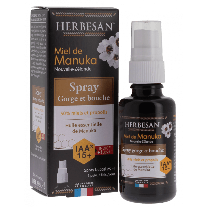 HERBESAN SPRAY GORGE MIEL MANUKA IAA10+25ML