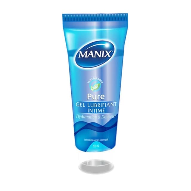 MANIX PURE GEL LUBRIF T/200ML