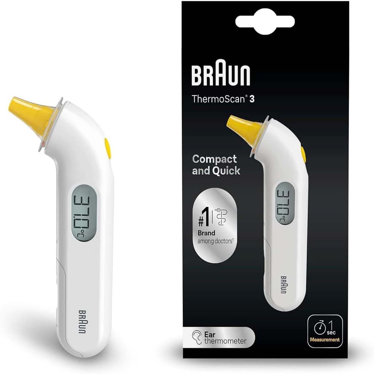 BRAUN THERMOSCAN 3 THERM AUR ELEC IRT3030