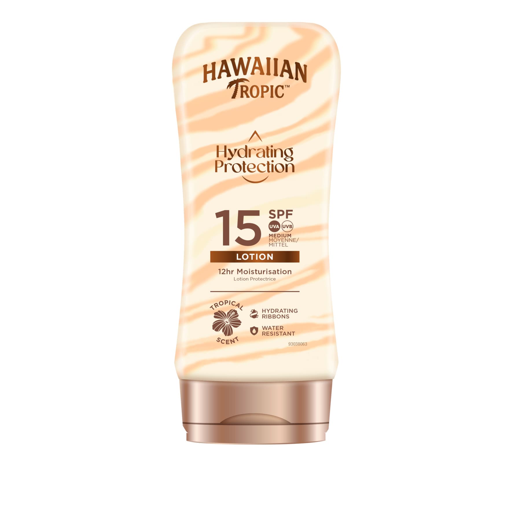 HAWAIIAN TROPIC SPF15 LOT PROTECT SILK 180ML