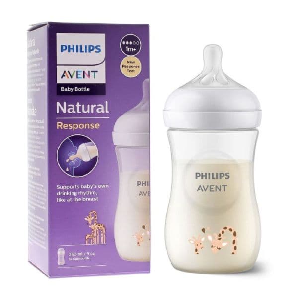 Philips Personal Health AVENT NATUR RESP BIB GIRAFE 260ML